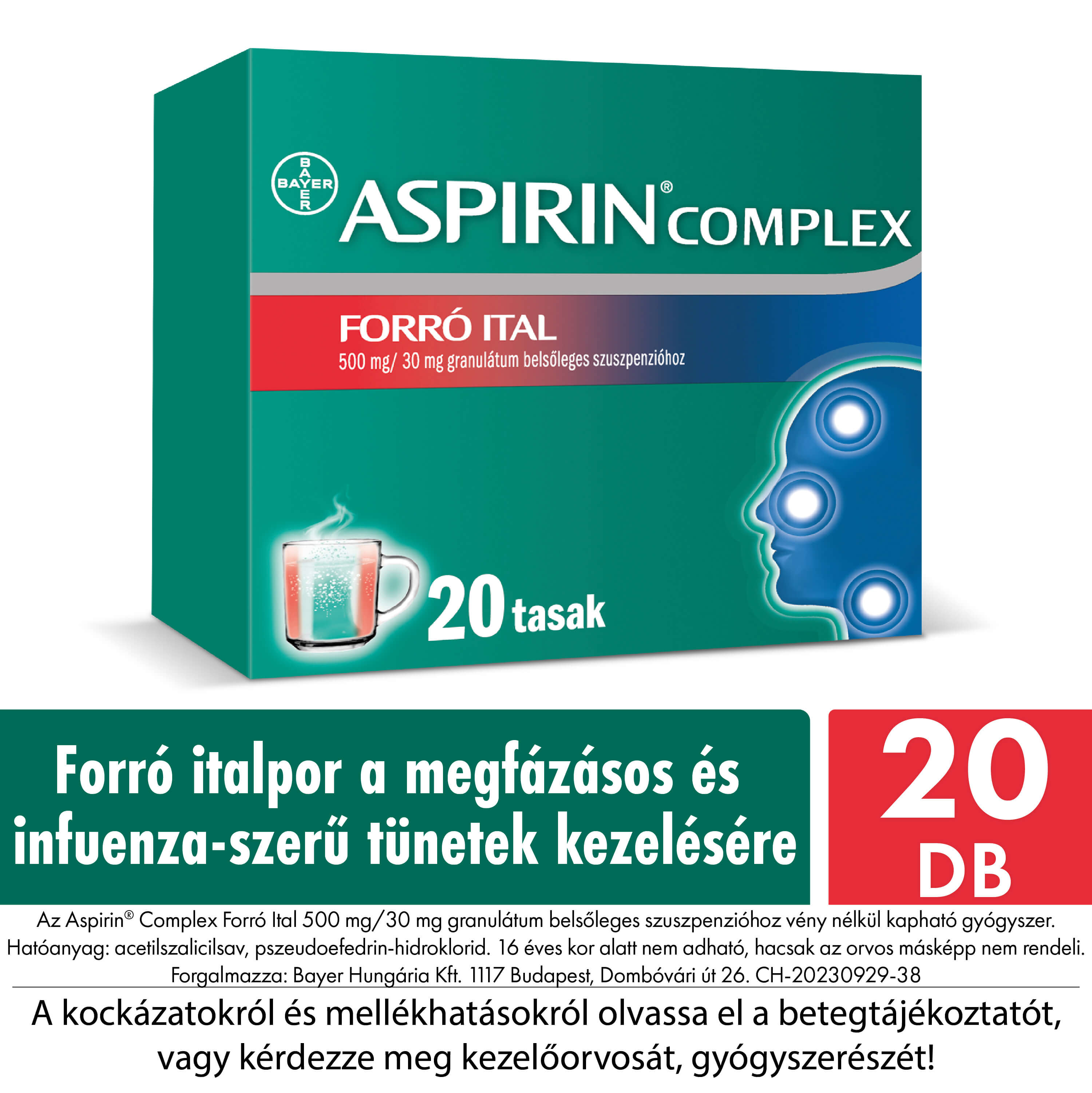 Aspirin Complex 10 darabos kiszerelés